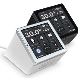 SHELLY WALL DISPLAY STAND BLACK