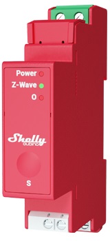 Shelly Qubino Wave Pro 1PM 1 canale DIN con misura