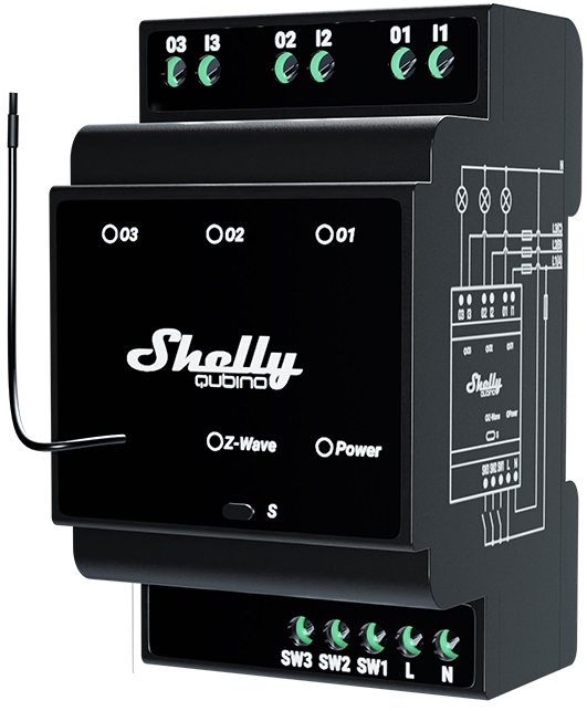 SHELLY QUBINO WAVE PRO 3