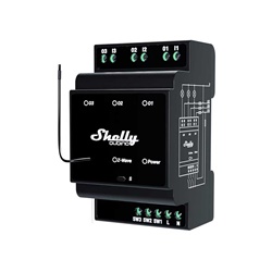 Shelly Wave Pro 3 dispositivo controllo intelligente impianti illuminazione automazione elettrica alta qualità