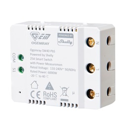 Relè smart OGEMRAY 25A controllo circuiti elettrici domotica