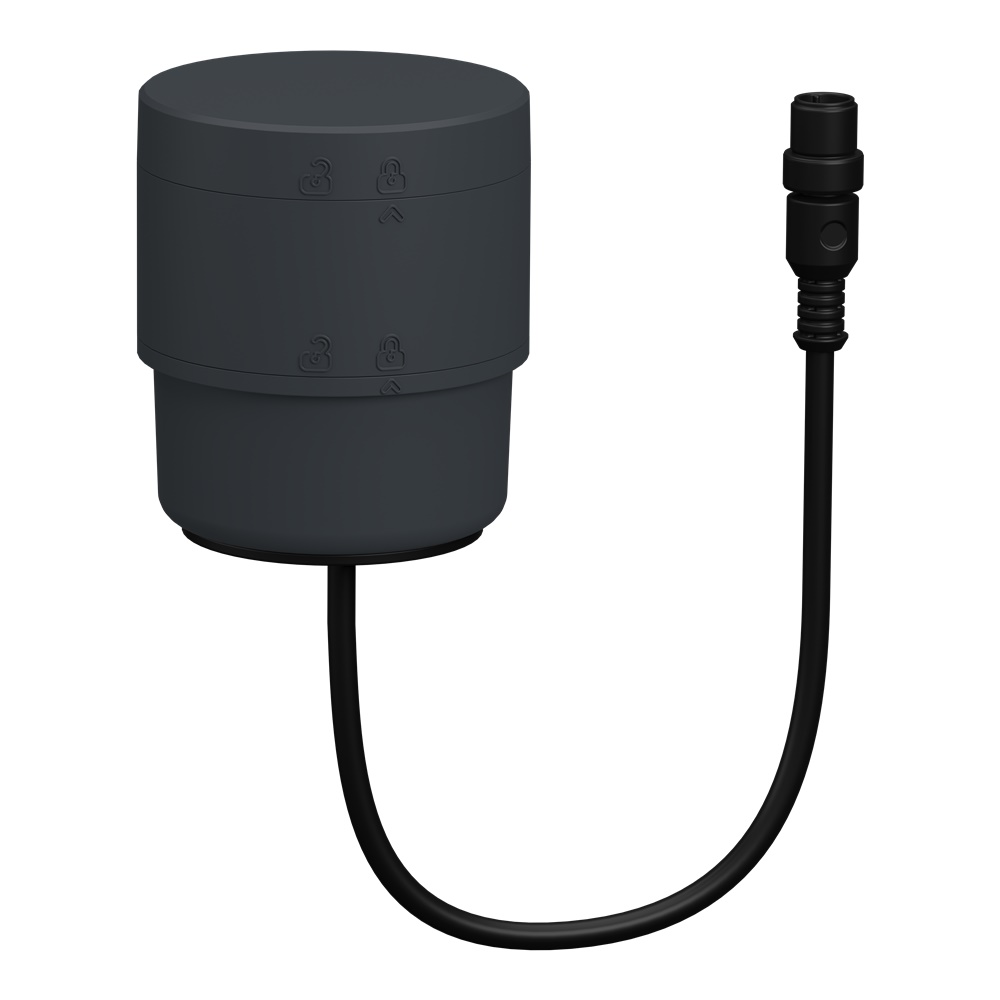 Base alimentazione Harmony XVB7 Ø70mm connettore M12 adattatore coperchio grigio IP66/IP65 per colonne luminose modulari industriali