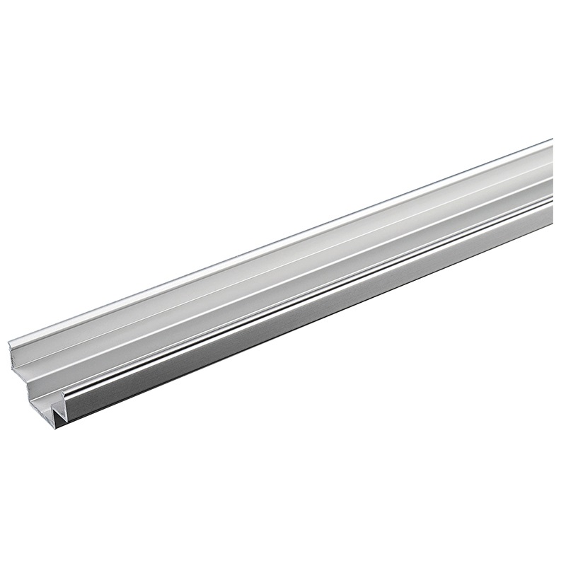 Profilo alluminio 1m per wall washer montaggio rapido illuminazione uniforme ambienti residenziali e commerciali