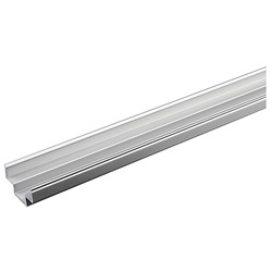 Profilo alluminio 1m per wall washer montaggio rapido illuminazione uniforme ambienti residenziali e commerciali
