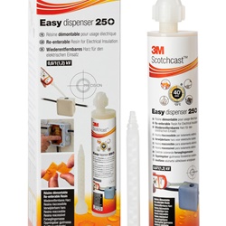 Resina isolamento elettrico riaccessibile 3M Scotchcast Easy Dispenser 250 ml per giunzioni cavi fino 1,2 kV