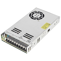 Alimentatore switching 350W 24V struttura ribassata per impianti industriali e domestici