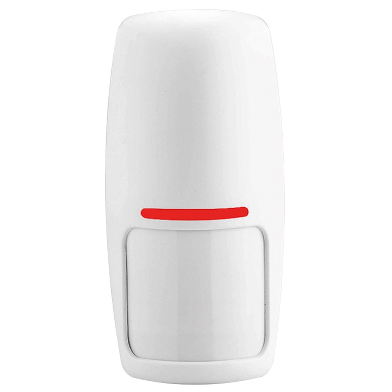 Sensore movimento PIR wireless compatto basso consumo per sicurezza e automazione domestica