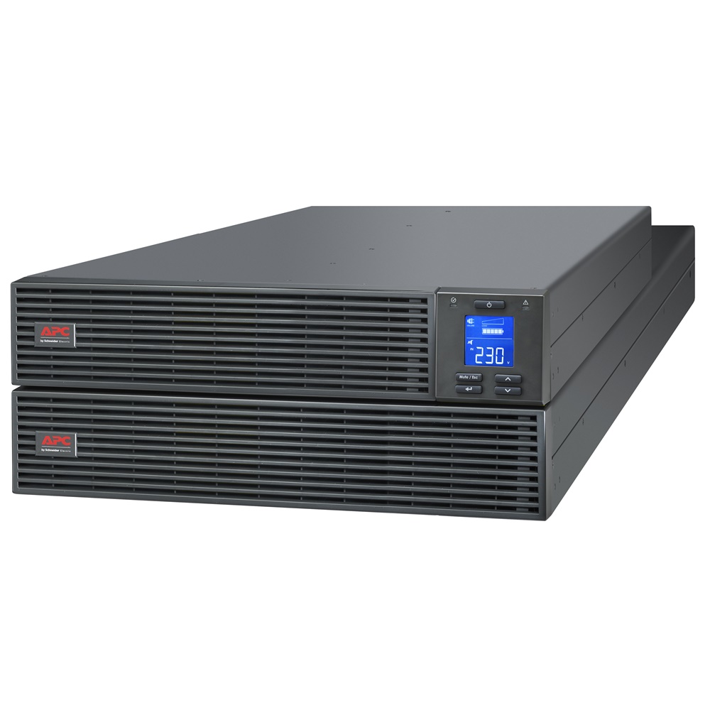 UPS online doppia conversione 10 kVA 230 V montaggio rack con batteria esterna per data center e IT