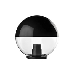 DIFFUSORE BOLLARD CRISTALLO/NERO E2