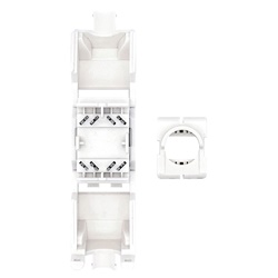 Presa Keystone Cat.6A pro tooless installazione senza attrezzi per reti ad alte prestazioni