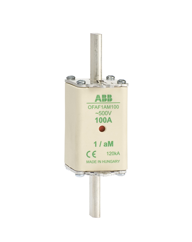 Fusibile NH1 AM 250A 500V protezione sovraccarichi impianti industriali