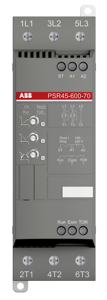 Softstarter PSR45-600-70 45A 208-600V per avvio controllato motori industriali e civili