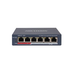 DS-3E0106P-E/M SWITCH UNMANAGED 10/