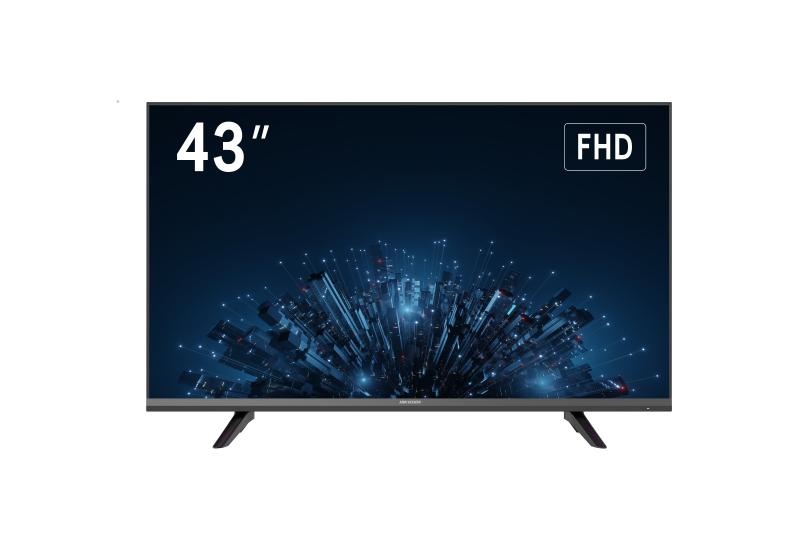 Monitor 43 pollici Full HD con HDMI VGA staffa integrata per controllo sorveglianza professionale