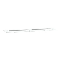 Interfaccia piastra isolante plastica per armadi PrismaSeT G 600 mm IP30 bianco opaco