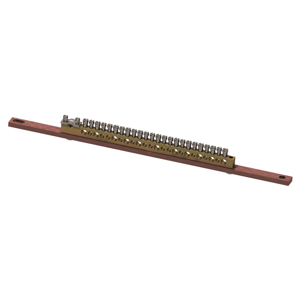 Collettore di terra B850 QDX 630A IP43 quadri componibili a parete e pavimento