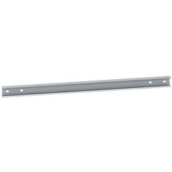 Guida montaggio doppio profilo 35x15 mm acciaio zincato 2 m per armadi elettrici