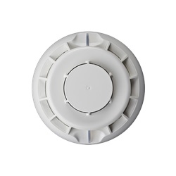 Sensore wireless fumo e calore combinato, camera ottica autocompensata, LED 360°, protezione H24