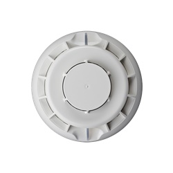 Sensore wireless fumo e calore combinato, camera ottica autocompensata, LED 360°, protezione H24
