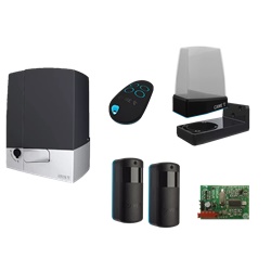 Kit scorrevole BXV Plus 400kg 24V automazione cancelli anta fino 14m