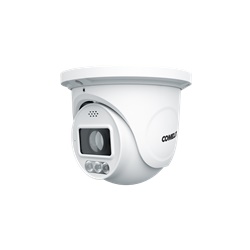 Telecamera IP Turret 4MP obiettivo 2,8 mm con funzione deterrente per sorveglianza avanzata ambienti interni ed esterni