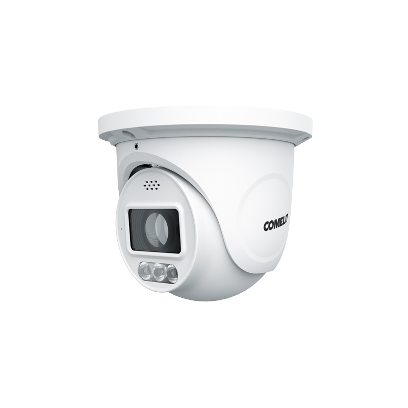 Telecamera IP turret 4MP ottica varifocale 2.8-12mm per videosorveglianza professionale interna ed esterna