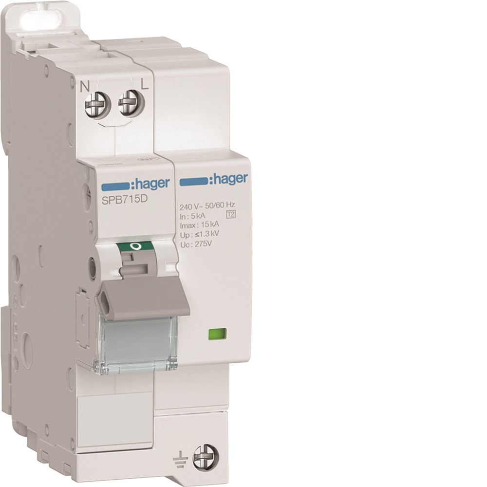 SPD 2P T2 AUTOPROT 15KA SEGN FINEVI