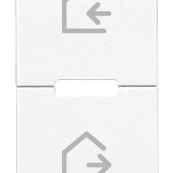 DUE MEZZI TASTI 1M SCENARI BIANCO