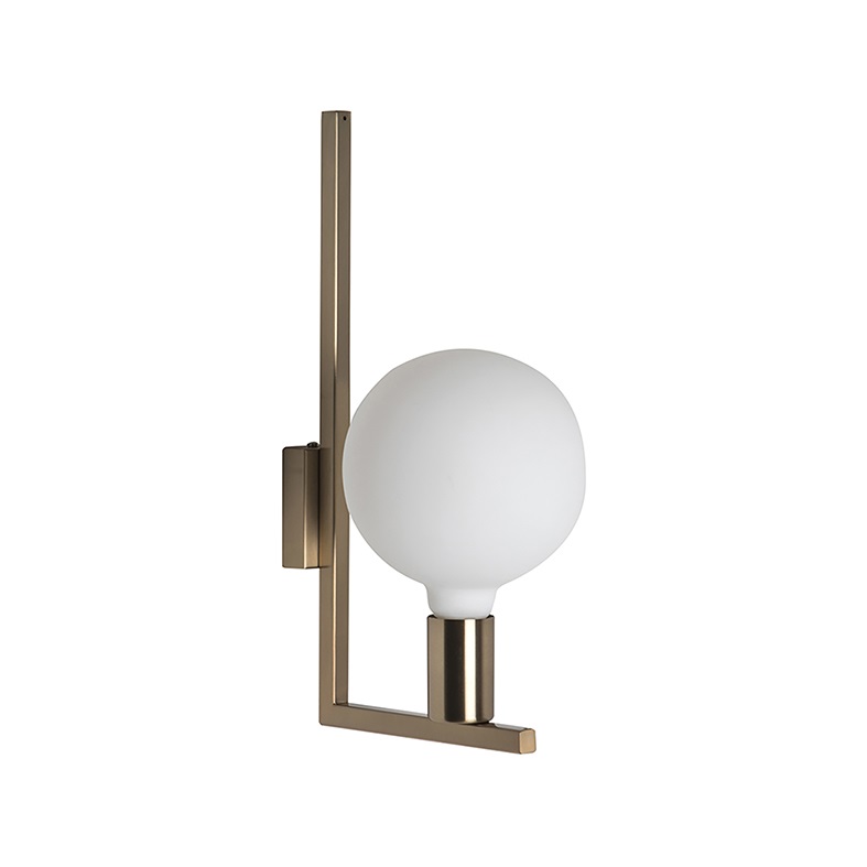 APPLIQUE OTTONE SATINATO E27 IP20