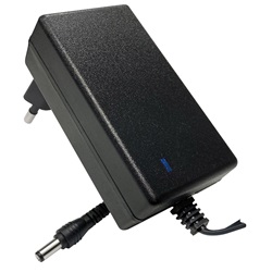 Alimentatore switching 24 V CC 2000 mA compatto alta efficienza per impianti elettrici professionali