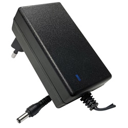 Alimentatore switching 24 V CC 2000 mA compatto alta efficienza per impianti elettrici professionali