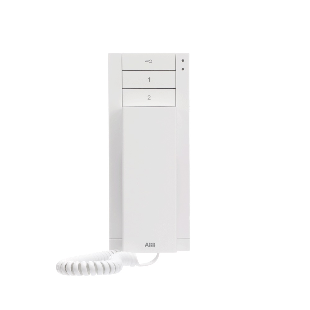 Citofono audio interno 3 pulsanti modello M22002-W bianco per uso residenziale e commerciale