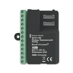 Modulo pulsanti universale ASM32-SB compatibile per impianti elettrici con fino a 99 pulsanti, design compatto e installazione semplice