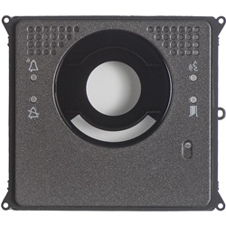 Frontalino cieco compatto resistente IK09 per videocitofono installazioni residenziali e commerciali