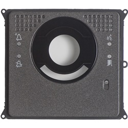 Frontalino cieco compatto resistente IK09 per videocitofono installazioni residenziali e commerciali