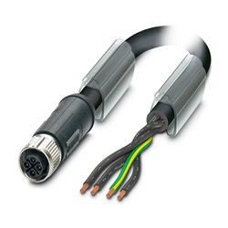 SAC-4P- 5,0-PUR/M12FSS PE CAVO SENS