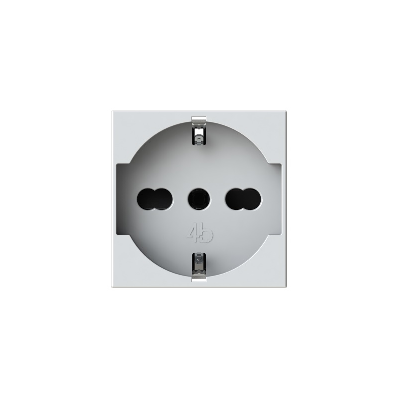 Presa P40 Bticino Matix Go 16A 2 moduli bianca