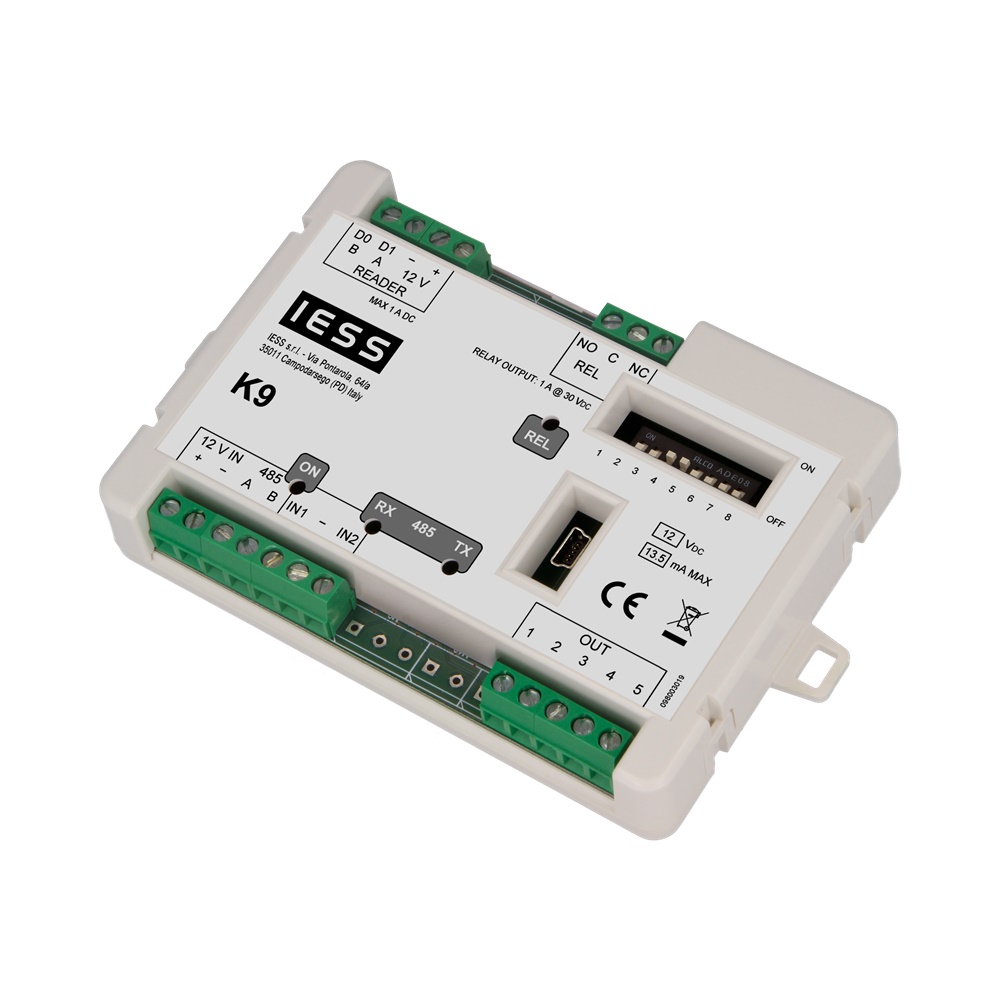 MOD. INSERITORE RS485 X LETTORI KEY