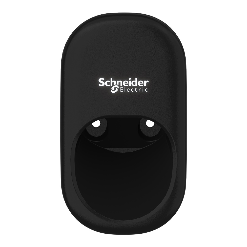 Porta cavo plastica fissaggio parete per stazione ricarica veicoli elettrici Charge Pro Schneider