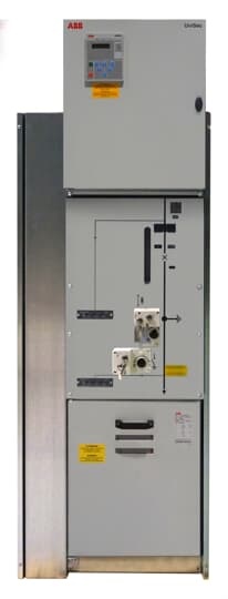 Quadro secondario UniSec JTI A1 DL RLC+HBC con relay REF 601 e data logger per controllo energia CEI 0-16