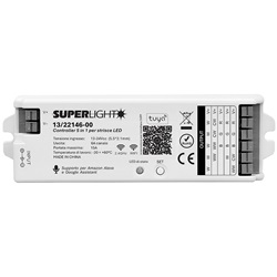 Controllore LED WiFi Tuya all-in-one 5 canali 3A per illuminazione smart