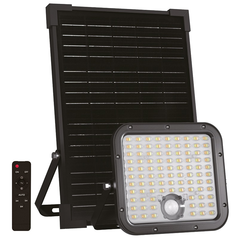 Faro E-Motion 300 Twin White con sensore PIR integrato per illuminazione esterna efficiente e automatica
