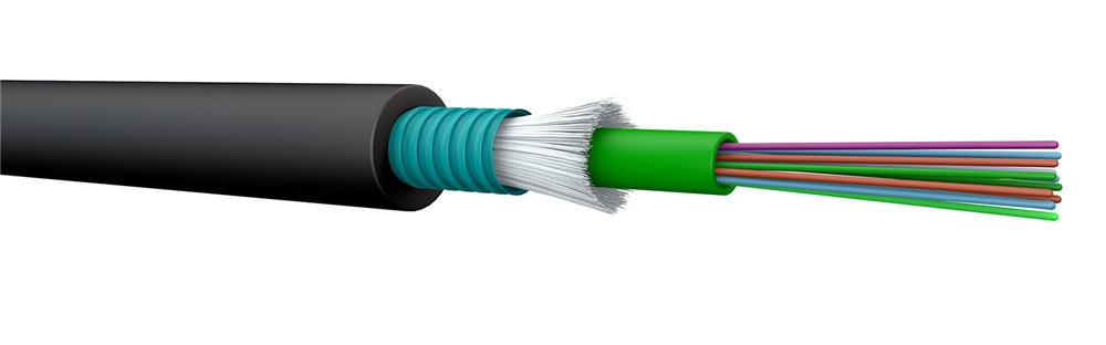 Cavo fibra E07A LSZH armatura metallica Eca 3kN