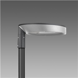TORPEDO 1244 LED 22W lampada compatta grigio RAL7021 illuminazione efficiente
