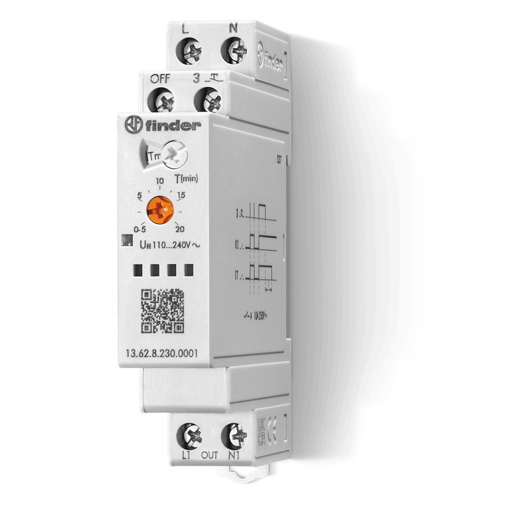 RELE impulsi elettronico multifunzione 230V DIN IP20 uso universale
