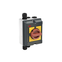 Sezionatore ATEX EMC 3 poli 16A 415V IP65 Alluminio Zona 22 sicurezza industriale