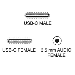 Adattatore presa 3,5 mm a USB-C con Power Delivery per audio e ricarica efficiente