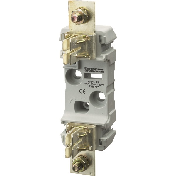 BASI PER FUS. NH1 PLASTICA 1 POLO B