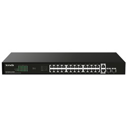 Switch PoE Gigabit 24 porte + 2 porte extra + 2 slot SFP per reti professionali ad alte prestazioni