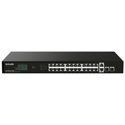 Switch PoE Gigabit 24 porte + 2 porte extra + 2 slot SFP per reti professionali ad alte prestazioni